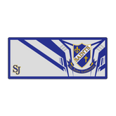 St John Lutheran Stitched Edge XL Mousepad White